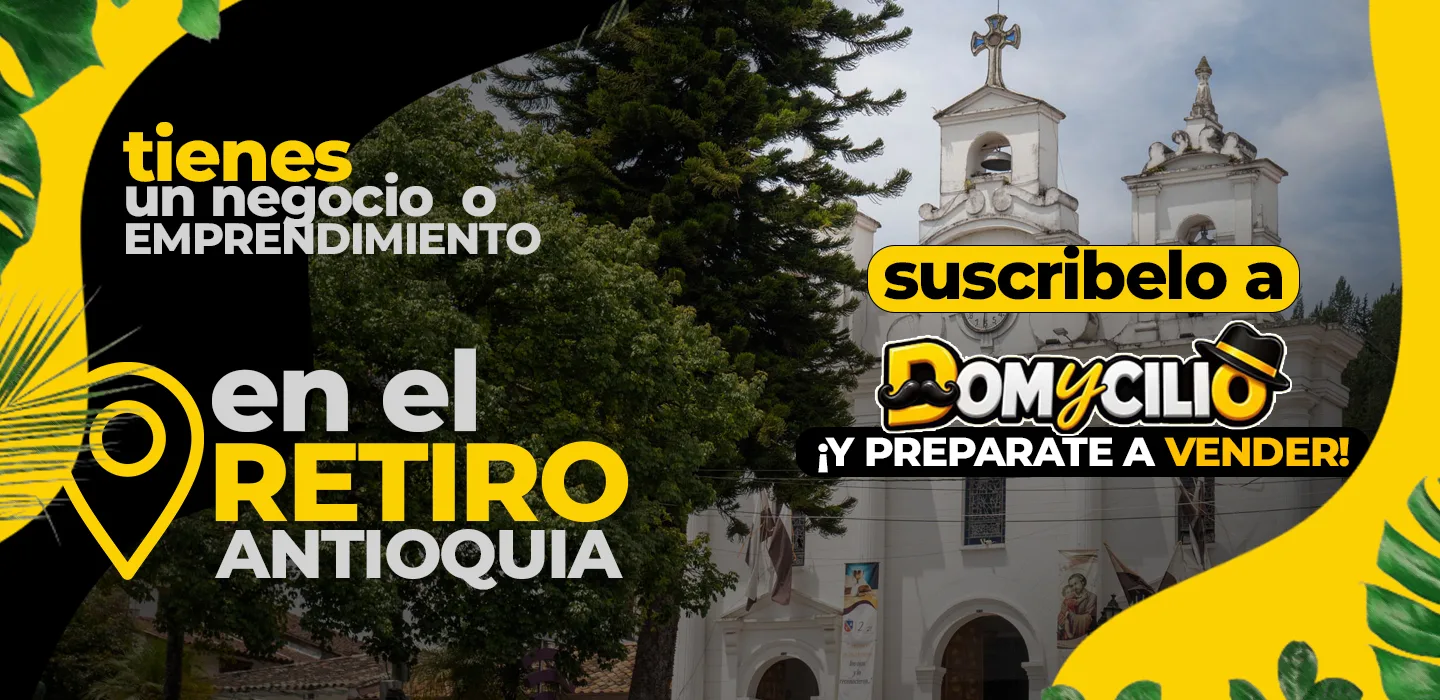 ¿Tienes un negocio en El Retiro, Antioquia? Suscríbelo a Domycilio